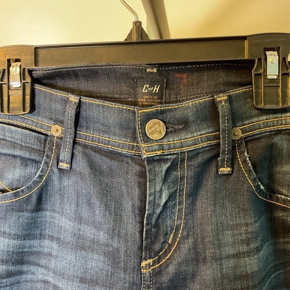 14. Citizens Of Humanity Blue Dani Cropped Straight Leg Ankle Jeans Size 26 - Picture 6 of 9